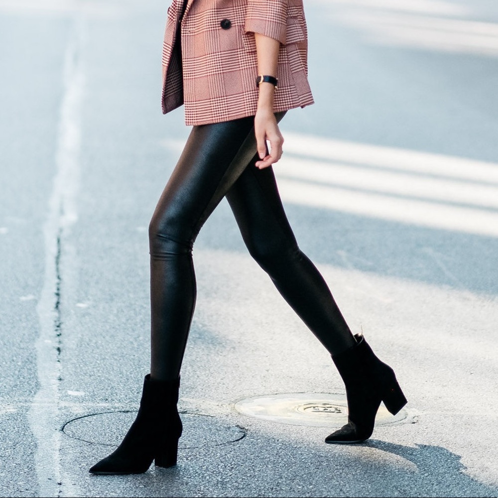 Spanx Faux Leather Leggings